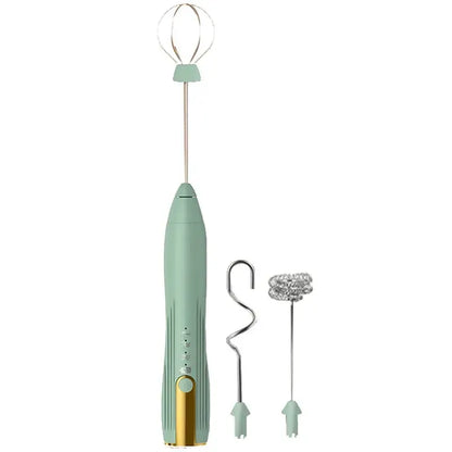 Handheld Electric Milk Frother and Coffee Whisk Mixer by All Mart Bristol Ltd