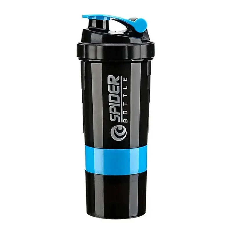 Shaker Bottle for Gym Protein Powder Cup 3 Layers Leak Proof Water Bottle for Gym Mixing Shake Bottle Outdoor Portable Drink Cup by All Mart Bristol Ltd