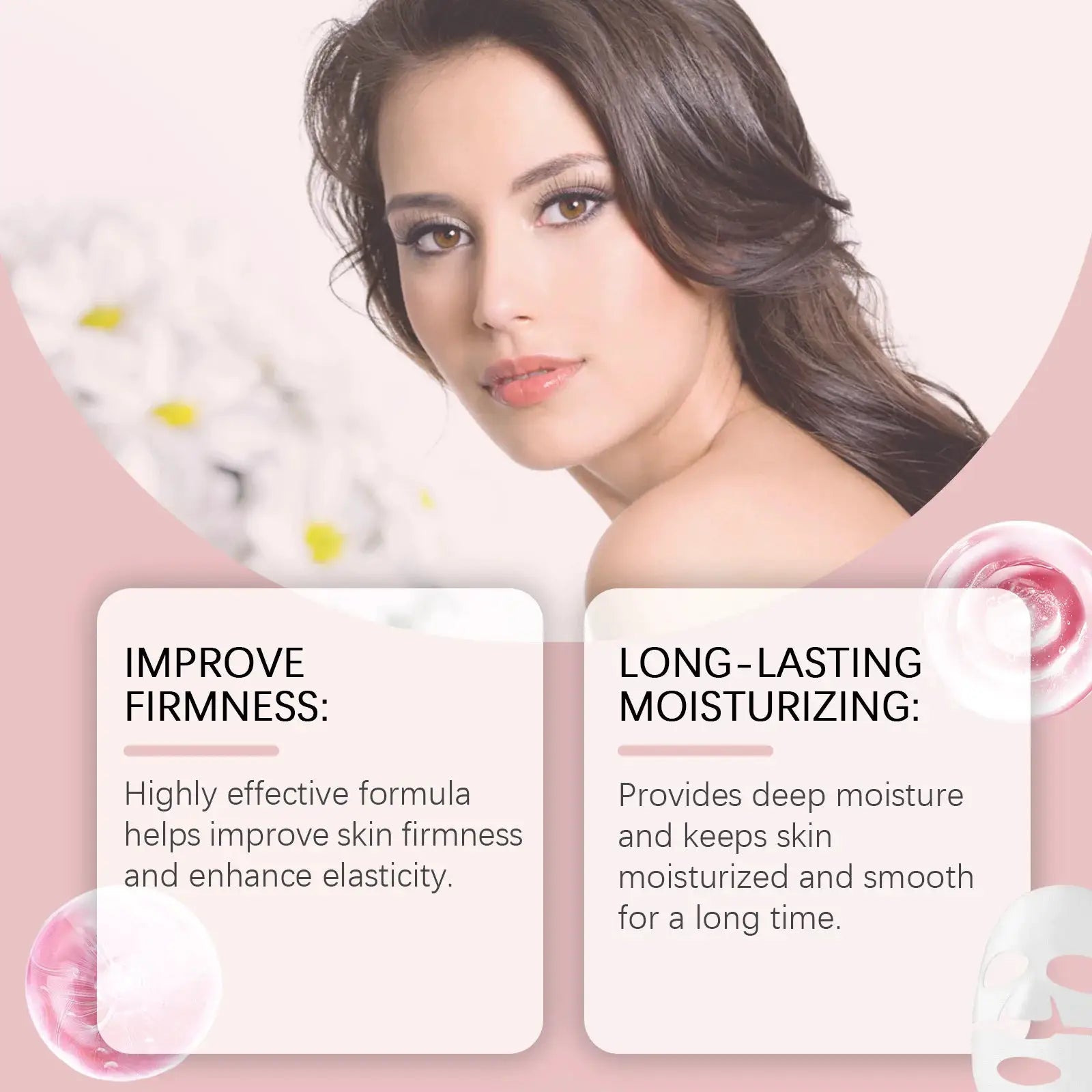 Bio-Collagen Real Deep Mask Hydrolyzed Collagen Soluble Rejuvenation Pore Shrinking Brightening Refresh Moisturizing Sheet Mask by All Mart Bristol Ltd
