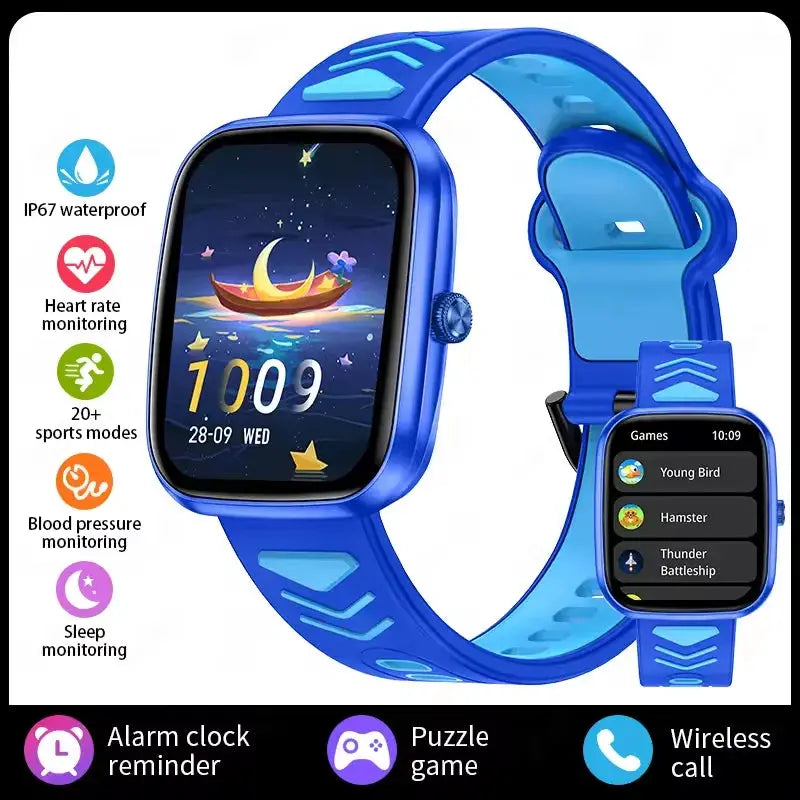 New Kids Smart Watch Child HD Touch Screen Games Smartwatch Music Watch Boy Girl Gift Children Smartwatch For IOS Android by All Mart Bristol Ltd