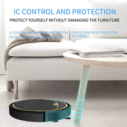 Smart Robot Vacuum and Mop with App Control by All Mart Bristol Ltd