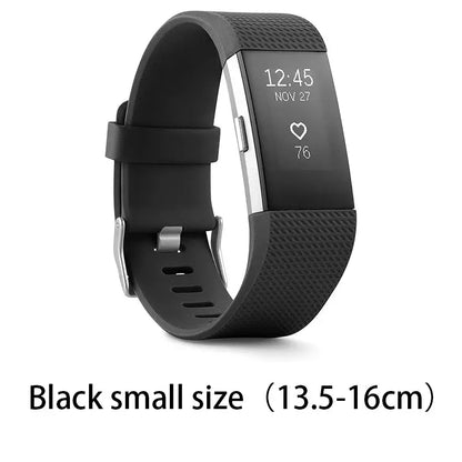 Fitbit Charge 2 smart wristband heart rate monitoring exercise pedometer fitness sleep call notification GPS IOS Android by All Mart Bristol Ltd