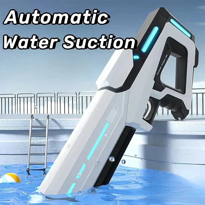 Electric Automatic Water Storage Gun Toys Portable Children Summer Beach Outdoor Fight Fantasy Spray Gun Toys Boy Kid Adult Game by All Mart Bristol Ltd