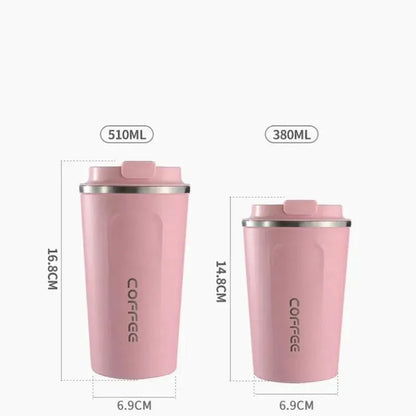 380/510ml Thermos Coffee Mug Stainless Steel Coffee Cup Temperature Display Vacuum Flask Thermal Tumbler Insulated Water Bottle by All Mart Bristol Ltd