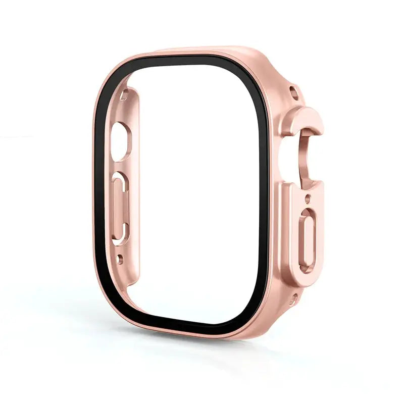 Glass+case For Apple Watch Ultra 49mm PC Bumper+Screen Protector Tempered luxury box Cover for apple watch ultra 2 Accessories by All Mart Bristol Ltd