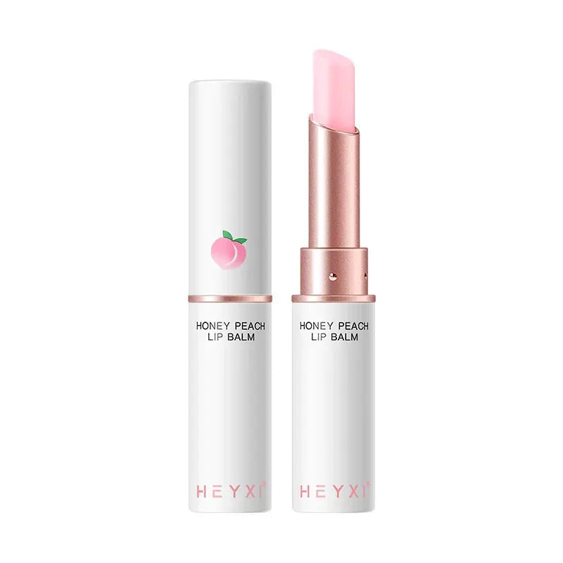 Honey Peach Lip Balm Color Change Lipstick Lips Plumper Moisturizing Hydrating Nourishing Beauty Lips Skin Carae Cosmetics by All Mart Bristol Ltd