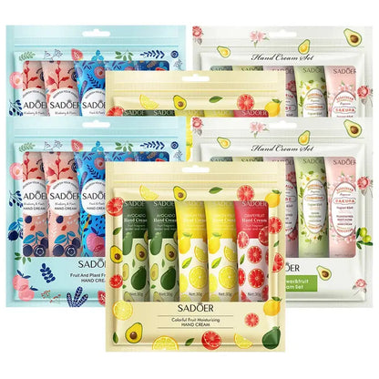 15pcs Avocado Sakura fragrant Hand Cream Sets Moisturizing Repair Anti Dry Nourishing Hands skincare Lotion Sets Hands Care by All Mart Bristol Ltd