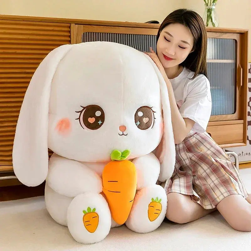 Radish Rabbit Doll Plush Toy Cute Doll Soft Stuffed Animal Sleeping Pillow Cushion Christmas Gifts for Kids and Girls by All Mart Bristol Ltd
