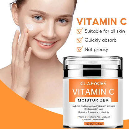 Retinol Face Cream Anti-wrinkle Anti-aging Moisturizing Hyaluronic Acid Vitamin C Facial Cream Skincare Face Whitening Creams by All Mart Bristol Ltd