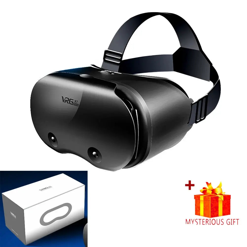 3D Virtual Reality VR Glasses For iPhone Android Smartphone Cell Mobile Phone Helmet Headset Wirth Real Lenses Goggles Devices by All Mart Bristol Ltd