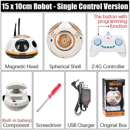 RC Robot 2.4G Radio Remote Control With Sound Watch Gesture Induction Sensor Intelligent Robot Car Model Kid Electronic Toy Gift by All Mart Bristol Ltd