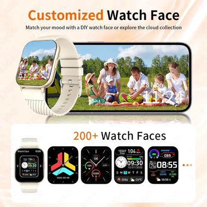 1.83" HD Large Screen 2026 New Smart Watch Bluetooth Call Heart Rate Monitoring Smartwatch Multiple Sport Mode Fitness Bracelet by All Mart Bristol Ltd