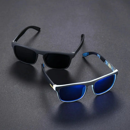 2pcs Square Polarized Sunglasses Anti Glare Sun Shades For Summer Party Vacation Travel Driving Fishing by All Mart Bristol Ltd