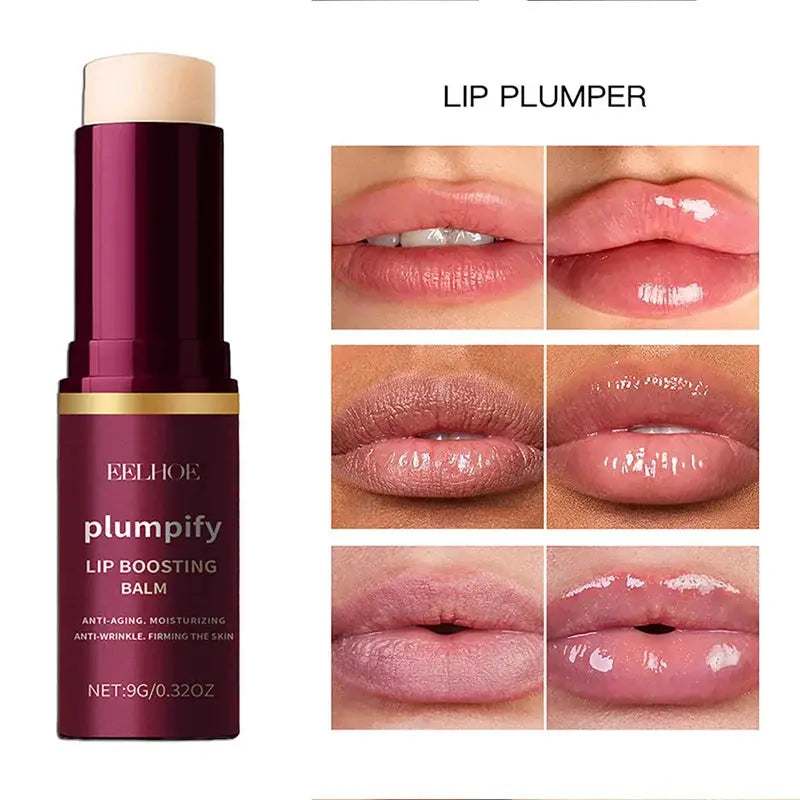 Fast Plumping Lip Balm Moisturizing Soft Lips Skin Plumper Gloss Oil Non-Sticky Daily Care Mask Beauty Makeup Cosmetics Products by All Mart Bristol Ltd