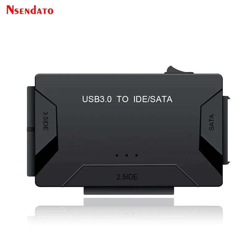 2.5 3.5 Hard Disk Universal Adapter USB3.0 USB 3.0 Data Transfer to SATA IDE Combo External Converter for Optical Drive HDD SSD by All Mart Bristol Ltd