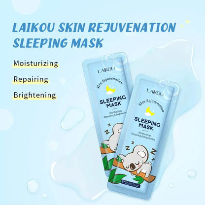 8pcs LAIKOU Moisturizing Facial Mask Hydrating Sleeping Face Sheet Masks Face Mask Beauty Korean Skin Care Products by All Mart Bristol Ltd