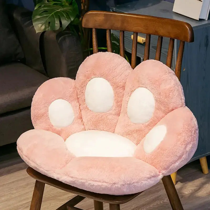 70*60cm Kawaii Cat Paw Plush Toys Cute Soft Stuffed Floor Cushion Chair Sofa Butt Pad for Home Room Decoration Office Nap Dolls by All Mart Bristol Ltd