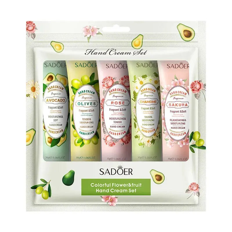 15pcs Avocado Sakura fragrant Hand Cream Sets Moisturizing Repair Anti Dry Nourishing Hands skincare Lotion Sets Hands Care by All Mart Bristol Ltd