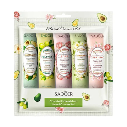 15pcs Avocado Sakura fragrant Hand Cream Sets Moisturizing Repair Anti Dry Nourishing Hands skincare Lotion Sets Hands Care by All Mart Bristol Ltd