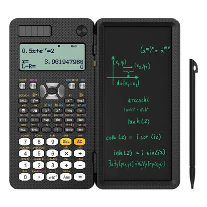 Solar Scientific Calculator with LCD Notepad 417 Functions Professional Portable Foldable Calculator for Students Upgraded 991ES by All Mart Bristol Ltd