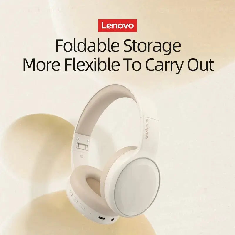 Lenovo TH30 Wireless Headphones Bluetooth 5.3 Earphones Foldable Gaming Headset Sport Headphone with Mic Music Earbuds 250mAh by All Mart Bristol Ltd