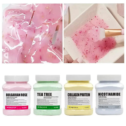 Jelly Mask for Facial Professional Rose Smooth Face Mask Skin Care, Hydrated Nourished Hydro Jelly Mask Powder,Gel Peel Off MasK by All Mart Bristol Ltd