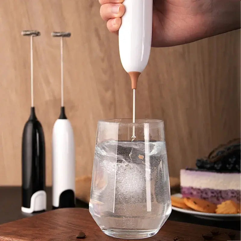 Handheld Electric Milk Frother and Egg Whisk Mixer by All Mart Bristol Ltd