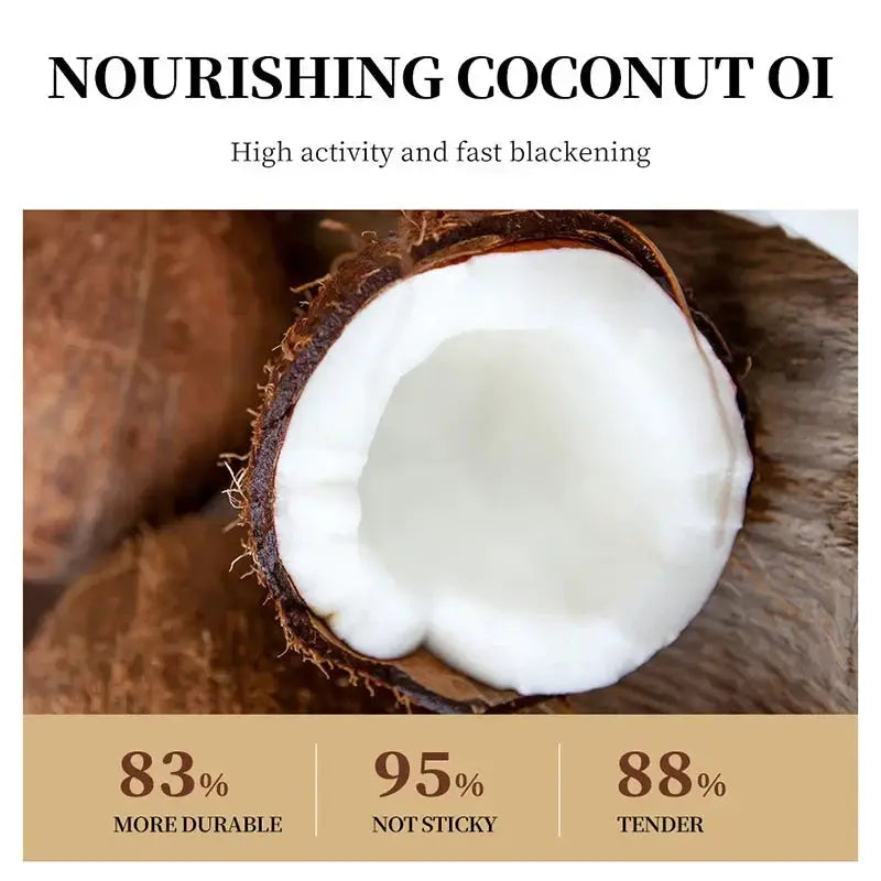 250ml Coconut Sooth Dry Skin Lighten Fine Lines Face Massage Oil Nourishes Hair Removes Frizz Hair Care Oil Firming Body Oil by All Mart Bristol Ltd