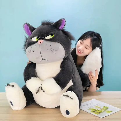 30CM Creative Cartoon Lucifer Funny Cat Plush Toy Doll Lucifer Doll Ornaments Children's Comfort Pillow Holiday Gift by All Mart Bristol Ltd