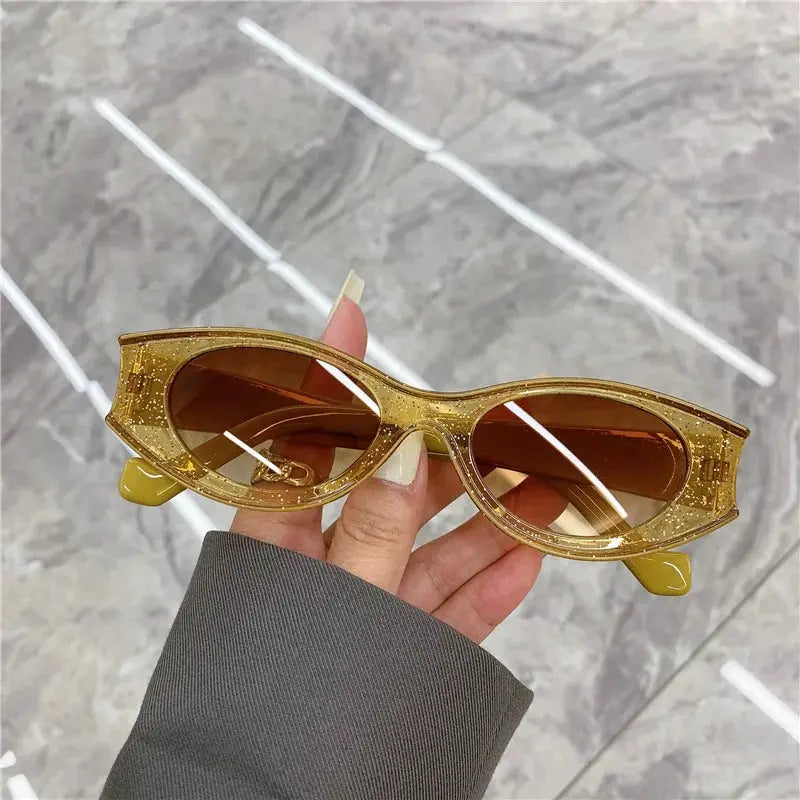 KAMMPT Sunglasses Women Sexy Vintage Cat Eye Sun Glasses Men Fashion Luxury Brand Designer Eyewear Female Oculos De Sol UV400 by All Mart Bristol Ltd