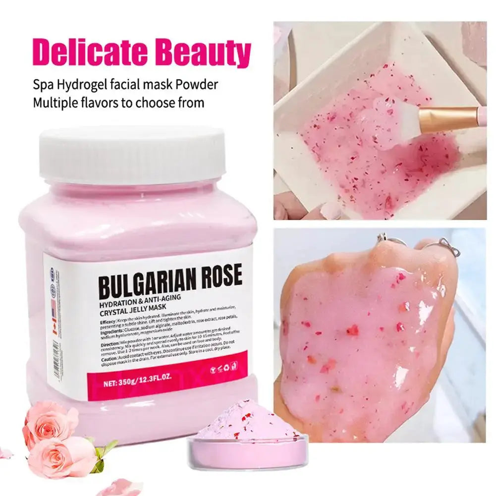 Jelly Mask for Facial Professional Rose Smooth Face Mask Skin Care, Hydrated Nourished Hydro Jelly Mask Powder,Gel Peel Off MasK by All Mart Bristol Ltd