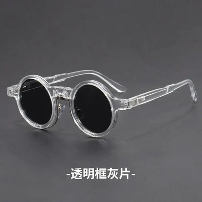 new fashion retro round sunglasses women men 2024 High quality trending product popular outdoor driving shades oculos de sol by All Mart Bristol Ltd