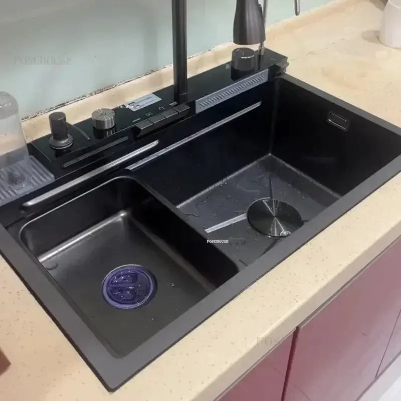 Large Stainless Steel Honeycomb Kitchen Sink Single Basin by All Mart Bristol Ltd