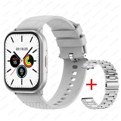 2026 New Lady fashion Smart Watch Men Women Heart Rate Blood Pressure Fitness Tracker Bluetooth Call Smartwatch Man For Android by All Mart Bristol Ltd