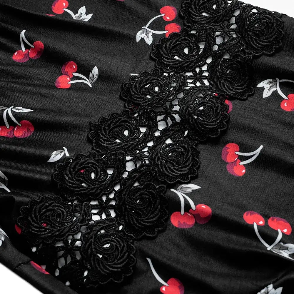 Women Vintage Casual Round Neck A line Summer Elegant Floral Lace Patchwork Sleeveless Tunic Party Swing Dress HA079 by All Mart Bristol Ltd