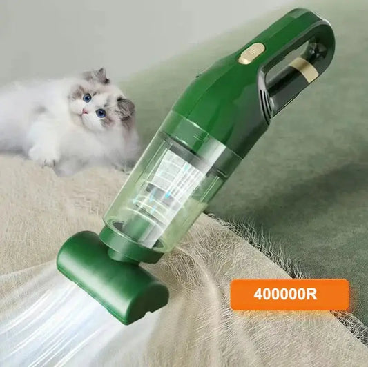 Super 400000R Portable Wireless Household Vacuum Cleaner Pet Hair Cleaning Remover Car Home Vacuum Cat Dogs Cleaning Tools by All Mart Bristol Ltd