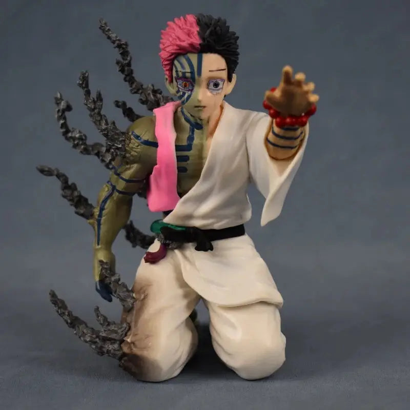 New Anime Figure 13cm Demon Slayer Akaza Hakuji Model Doll Action Figurine Pvc Decoration Peripheral Desktop Ornament Decor Toy by All Mart Bristol Ltd