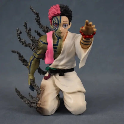 New Anime Figure 13cm Demon Slayer Akaza Hakuji Model Doll Action Figurine Pvc Decoration Peripheral Desktop Ornament Decor Toy by All Mart Bristol Ltd