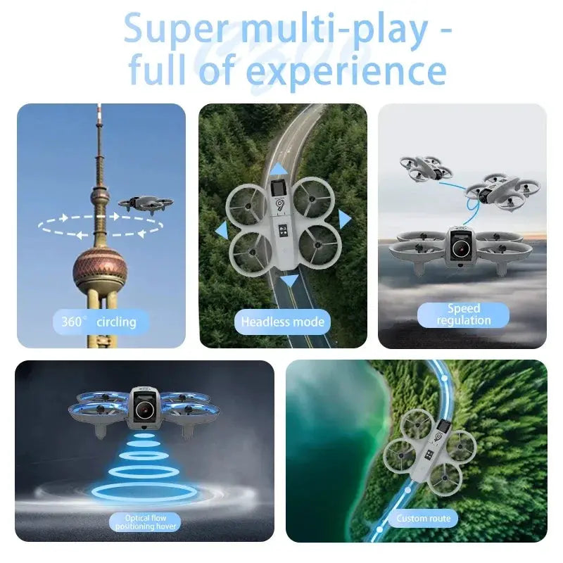 RC Drone CZ06 4K Professional Dron GPS Aerial Photography Quadcopter Foldable Camera Drones for Kids Boys Children's Day Gifts by All Mart Bristol Ltd
