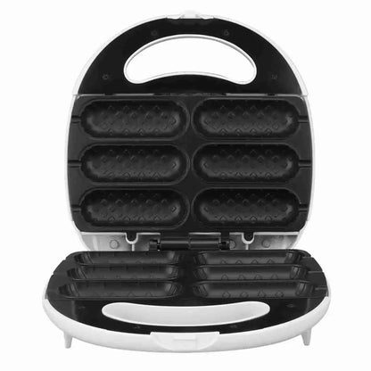 750W Electric Waffle Corn Dog Maker for 6 Snacks by All Mart Bristol Ltd