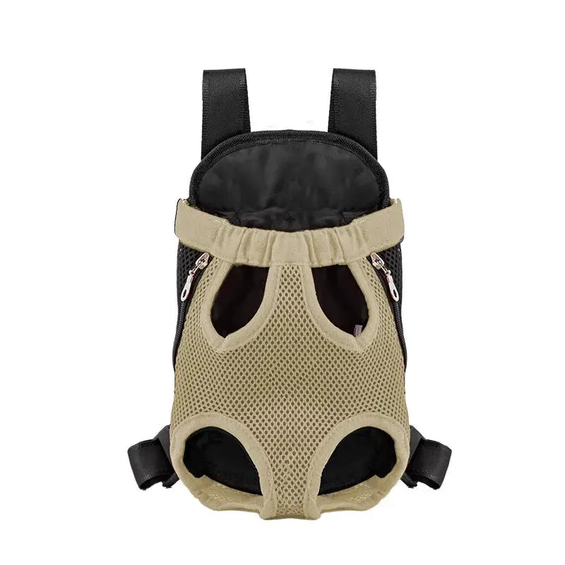 Adjustable Cat Carrier Bag Pet Double Shoulder Backpack Portable Bag Outdoor Travel Camping Hiking Cat Bag Dog Bag by All Mart Bristol Ltd