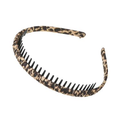 AWAYTR Women Pearl Rhinestones Antislip Hairband For With Teeth Hair Band Headband Hair Hoop Bezel Fashion Hair Accessories by All Mart Bristol Ltd