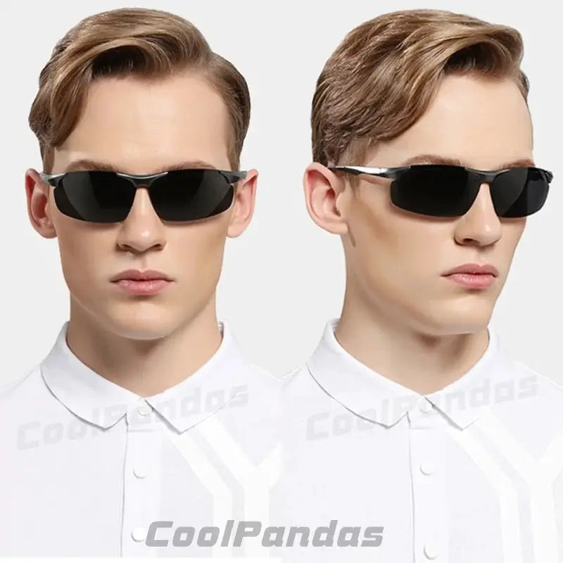 Aluminum Photochromic Polarized Sunglasses Man Driving Sun Glasses Male Outdoor Sport Eyewear Anti-UV oculos de sol masculino by All Mart Bristol Ltd