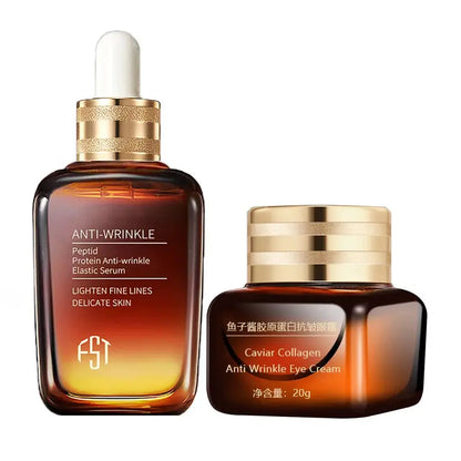 Moisturizing Face Serum and Cream Brighten Firming Anti-wrinkle Collagen Pre-Essence Caviar Eye Cream Dark Circle Eyebag Remover by All Mart Bristol Ltd