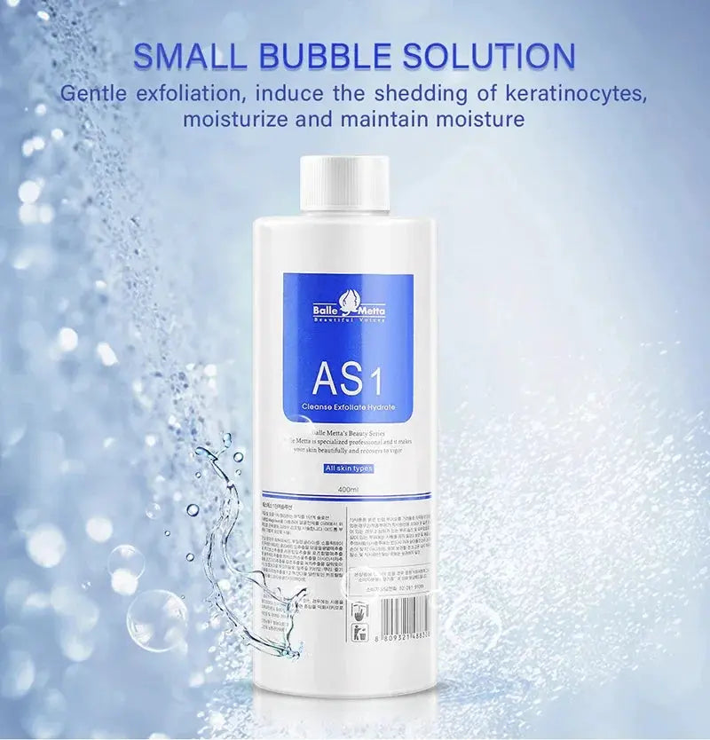 Facial Skincare Face Serum AS1 SA2 AO3 Aqua Peel Solution For Facial Machine Skin Deep Cleaning 400ml Kit of 3 Serums by All Mart Bristol Ltd
