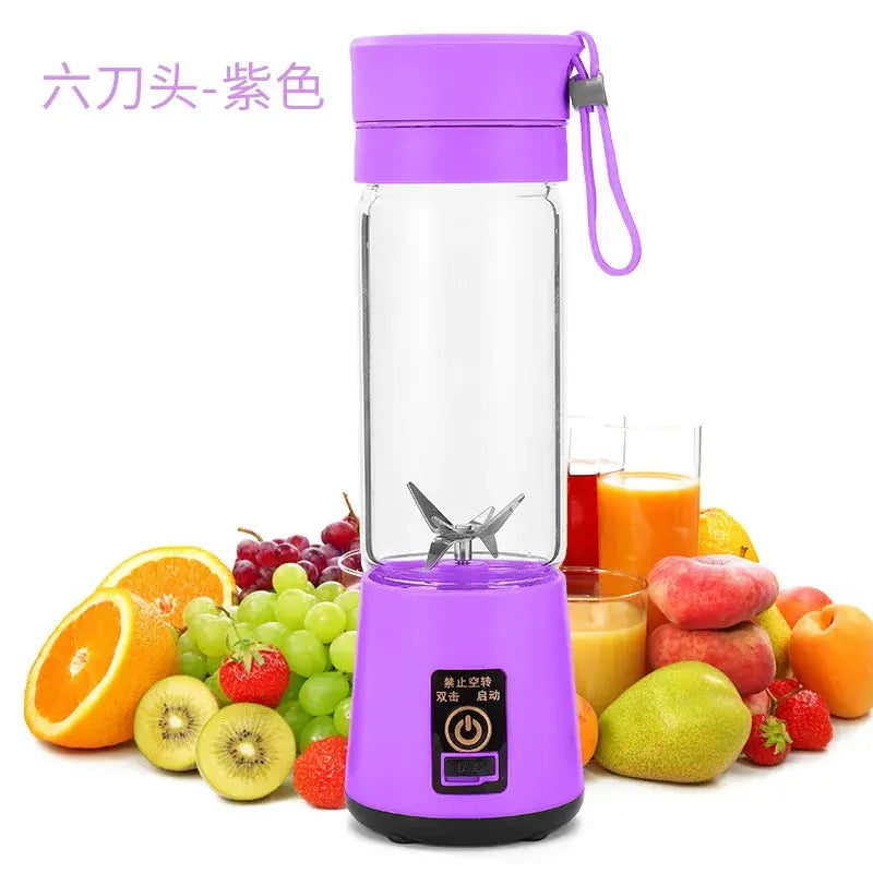 Mini Juicers Portable Electric Juicer Blender Usb Fruit Mixers Fruit Food Milkshake Multifunction Juice Maker Machine by All Mart Bristol Ltd