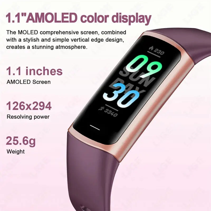 2025 Sport Smart Bracelet Fitness Tracker For Man Women Band Waterproof Connected Phone Tracker Men Smart Watch For Android ios by All Mart Bristol Ltd