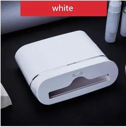 Vidric Fashion white/black/gold bathroom ABS material paper holder,bathroom accessories,paper case public products by All Mart Bristol Ltd