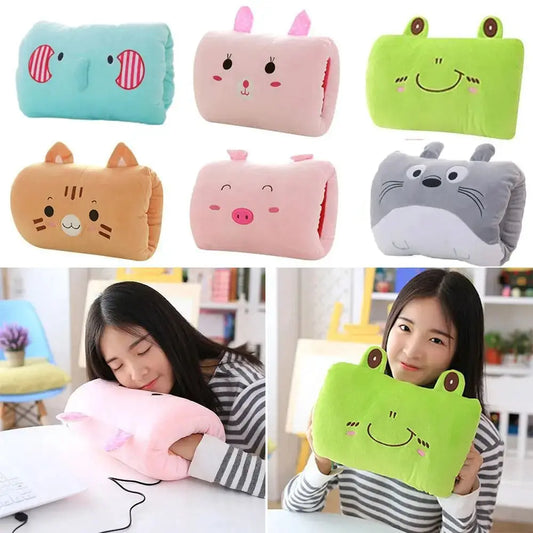 New Plush Children's Plush Pillows Cute PP Cotton Hand Warmers Gloves Cartoon Animal Toy Nap Pillows Cushions Children's Gift by All Mart Bristol Ltd