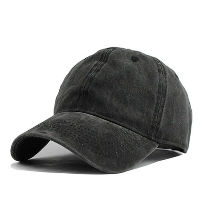 Jesus Saved My Life Hat Christian Baseball Cap Washed Cotton Denim Dad Hat for Men Women by All Mart Bristol Ltd